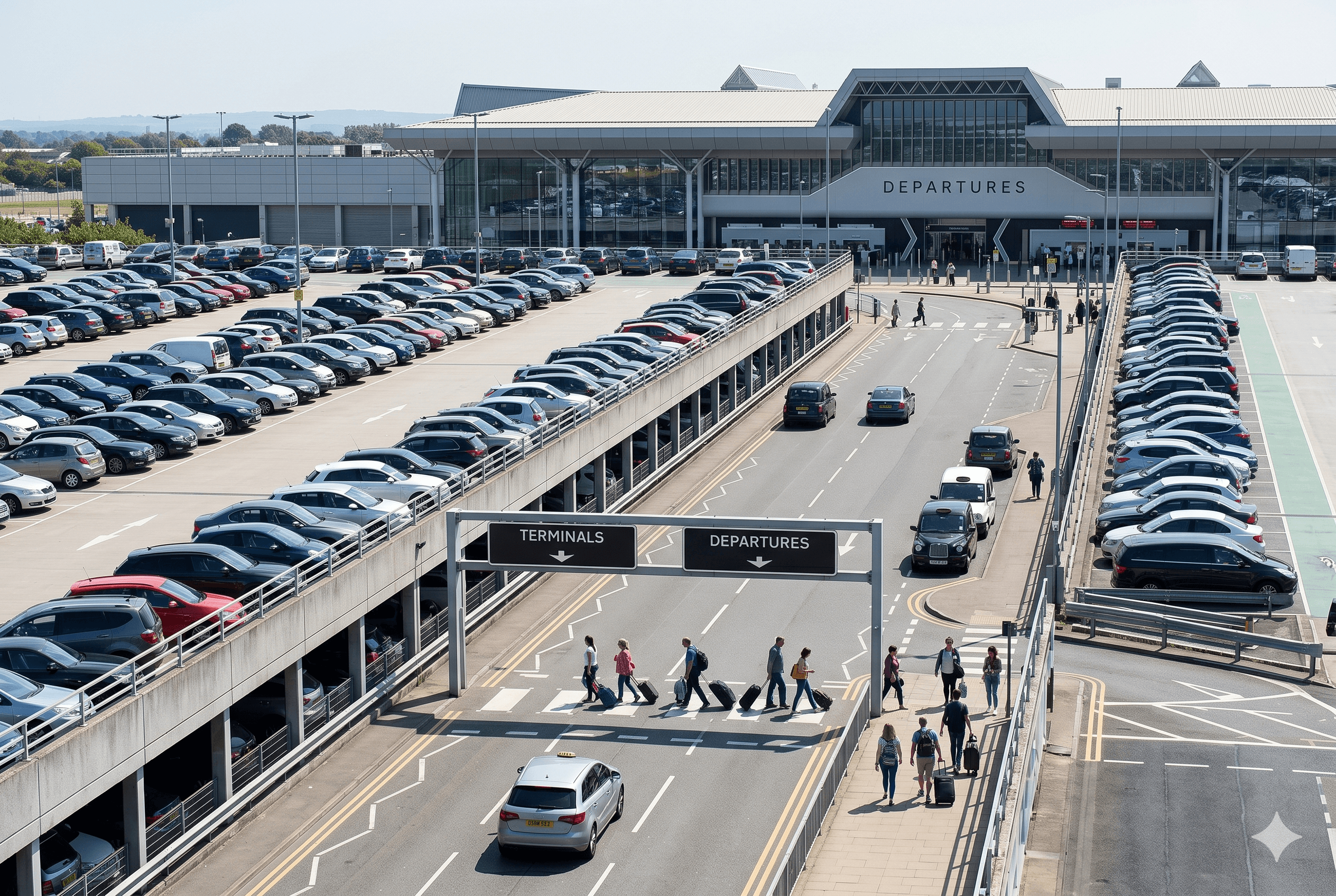 Manchester Airport Parking terminal and airport parking access