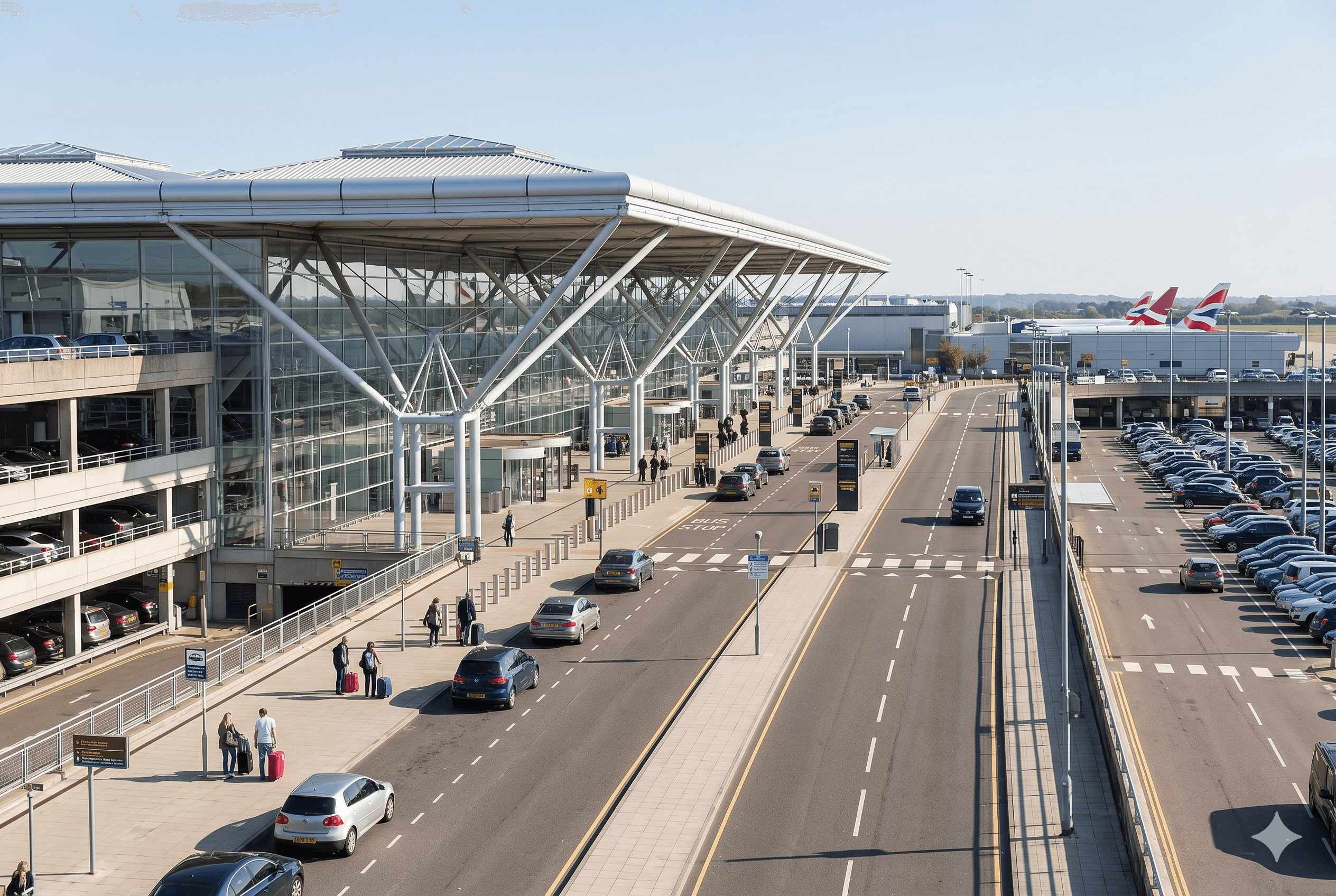 Stansted Airport Parking terminal and airport parking access